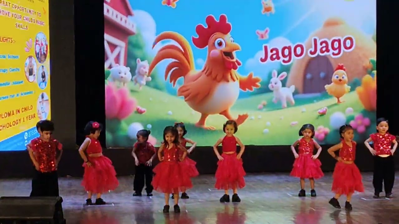 My brother's first dance performance..