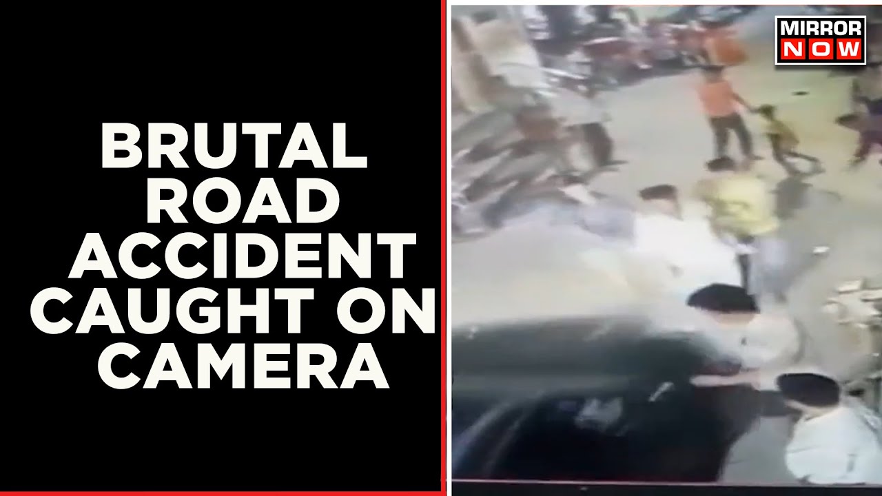 Delhi Road Rage | Driver Runs Over Residents, 3 Injured | Accident Caught On Camera | Latest News
