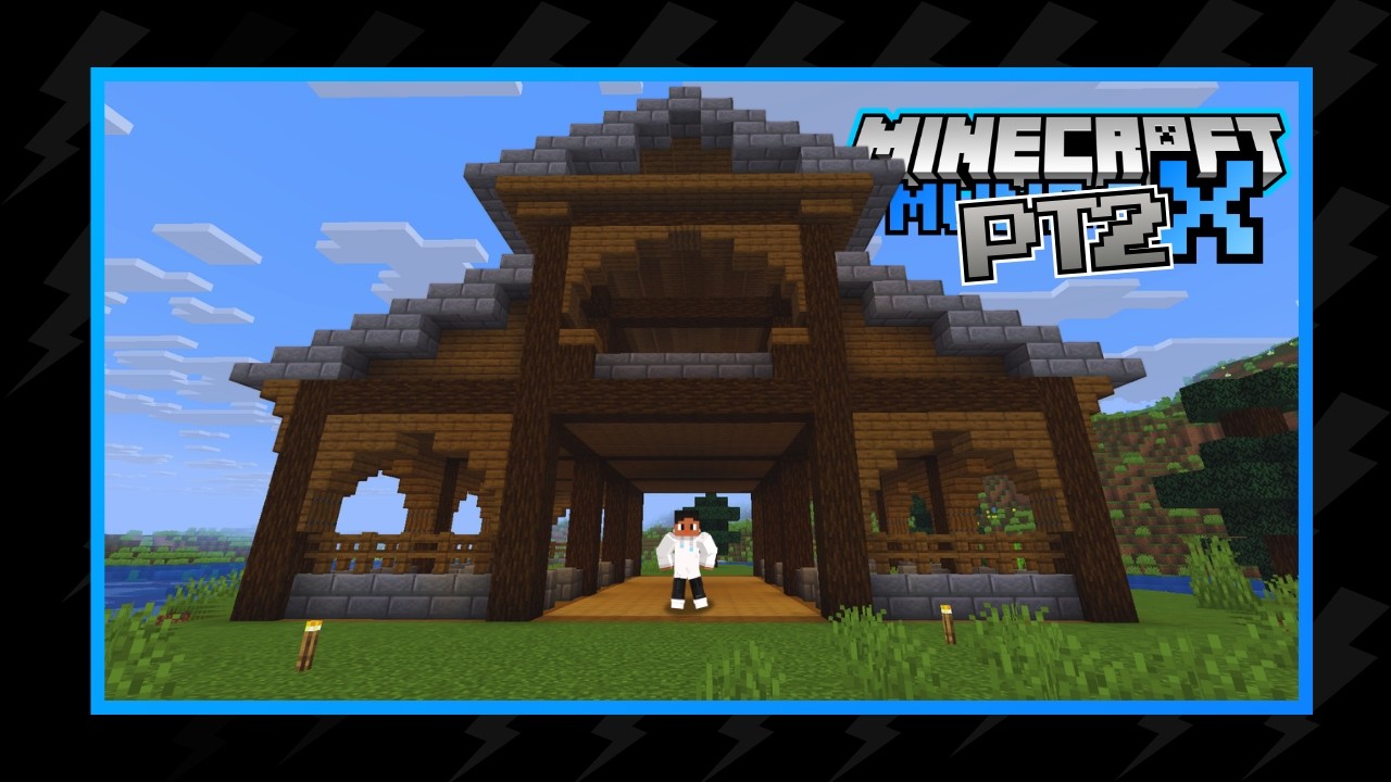 MINECRAFT MUNDO X EP 17: A CONSTRUÇÃO DO CELEIRO PT 2: FINALMENTE TERMINADO!