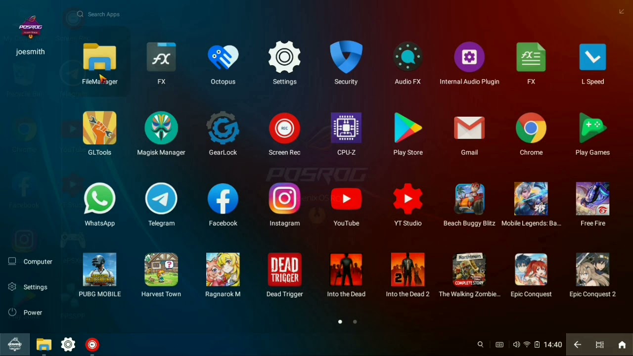 POS ROG V3U7 MESA 17 KERNEL 4.19 ( Review )