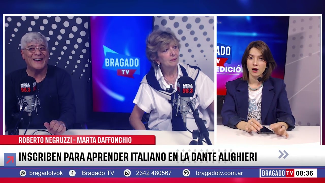 INSCRIBEN PARA APRENDER ITALIANO EN LA DANTE ALIGHIERI