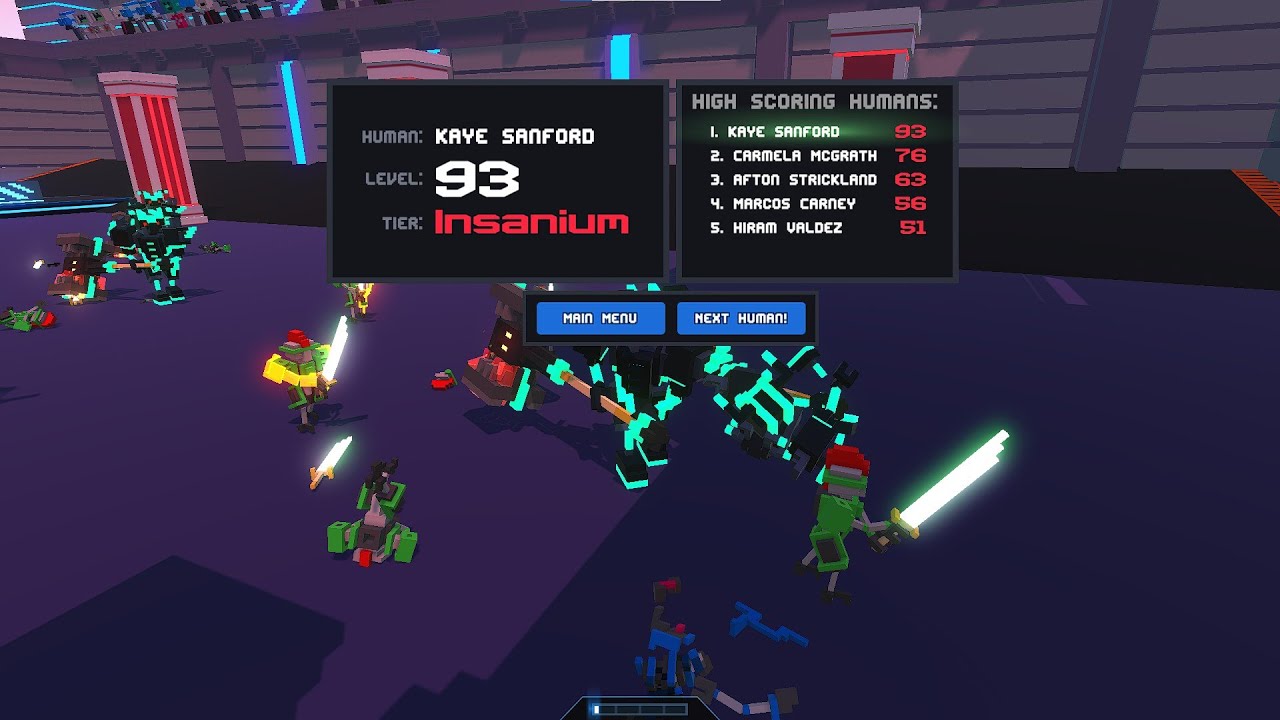 Clone drone in the dange zone Endless mode 93 Insanium(World Record)