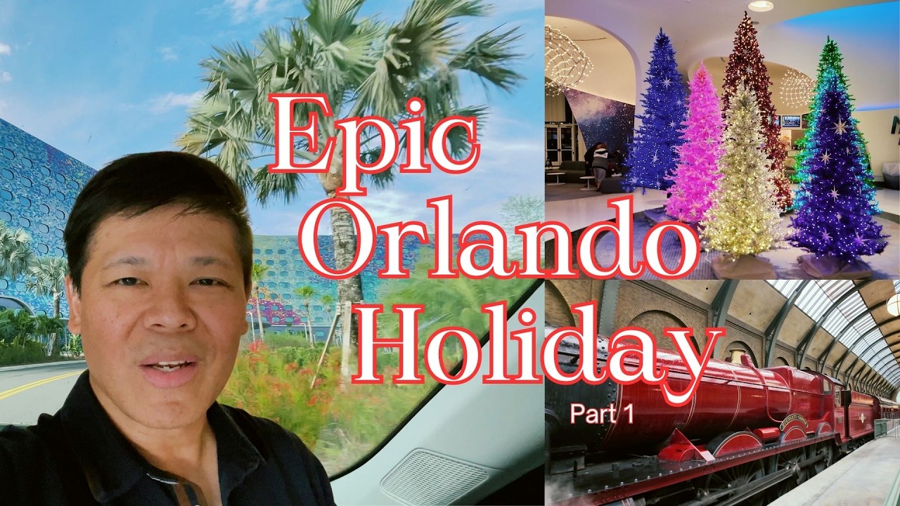 An Epic Holiday Part 1 | Stella Nova Resort, Universal Studios, Islands of Adventure, Morse Museum