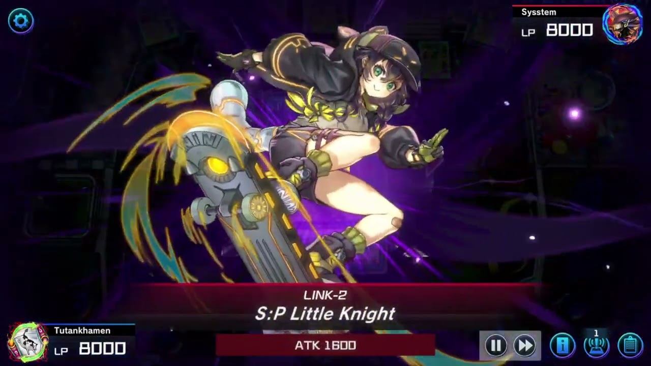 Buster Blader & Black Luster Soldier vs Yummy/Mitsurugi 