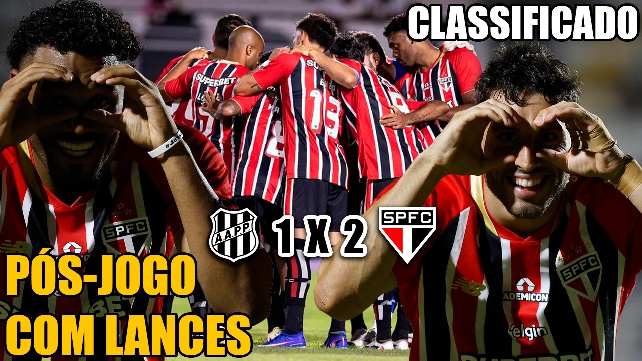 PONTE PRETA 1X2 SÃO PAULO - PÓS JOGO + CLASSIFICADOS