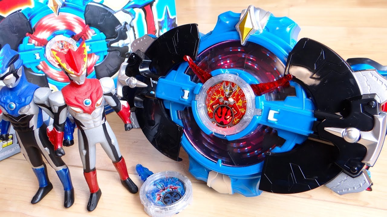 ロッソとブルに変身 & タイプチェンジ！DXルーブジャイロ タロウ & ギンガ ルーブクリスタル レビュー！ウルトラマンR/B(ルーブ)