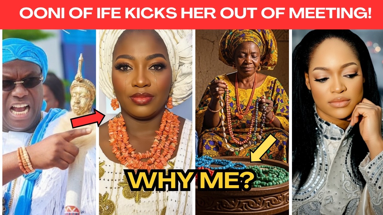 OLORI SHADOW SOBS UNCONTROLLABLY AFTER THE GOLDEN KING KICKS HER OUT OF THE SECRET MEETING!
