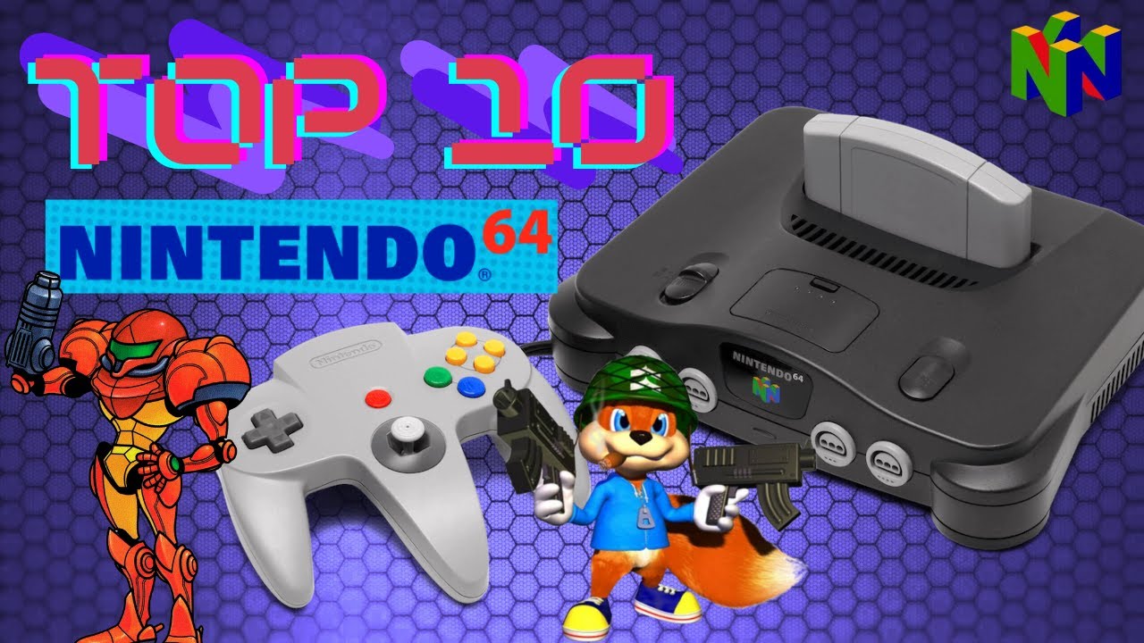 Los MEJORES JUEGOS de NINTENDO64 / TOP10🏆- Amodekasa