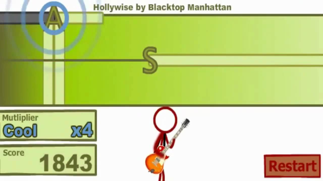 Super Crazy Guitar Maniac Deluxe 2 - Blacktop Manhattan - Hollywise - 100% Perfect