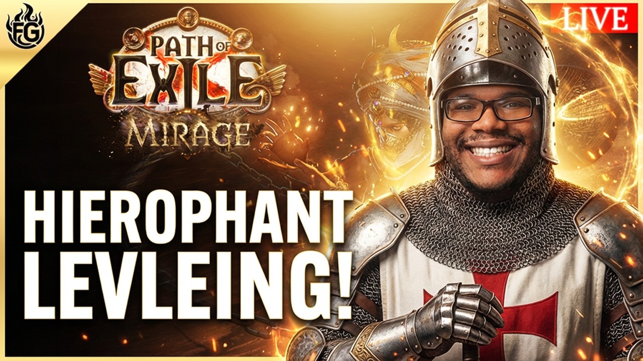🔴 Path Of Exile - Templar leveling (Shock nova Hierophant or Holy Hammers)