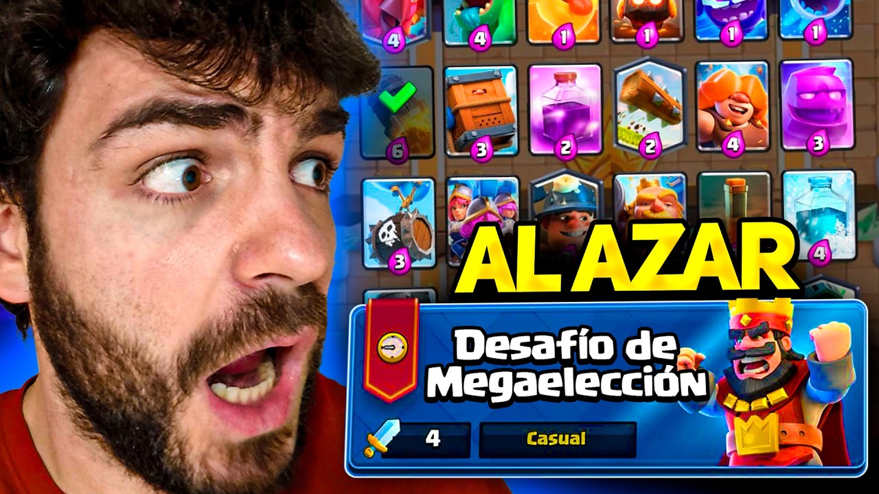 Vuelve El Mejor Modo de Clash Royale, Megaelecci&oacute;n!😱 AL AZAR