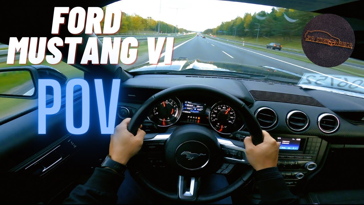 2015 Ford Mustang VI 3.7 V6  (3.7 304 HP) | POV Test Drive