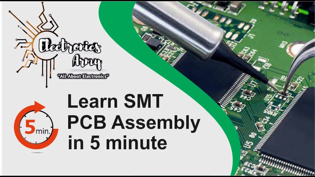 SMT Assembly Process | PCB Assembly Process | Production of Electronics Circuit | Learn in 5 Minutes