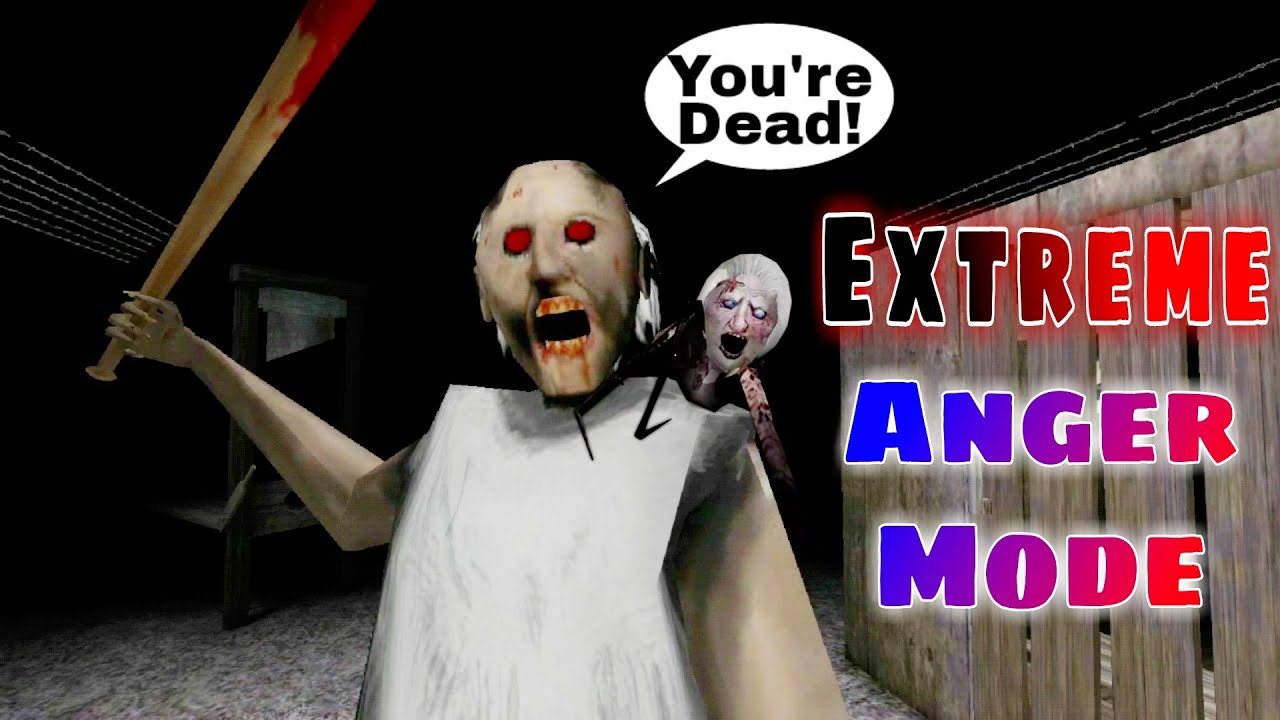Granny Version 1.8 In Extreme Anger Mode