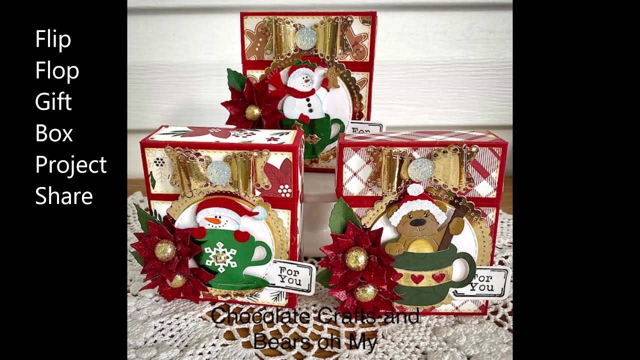 Christmas Flip Flop Gift Box Ideas