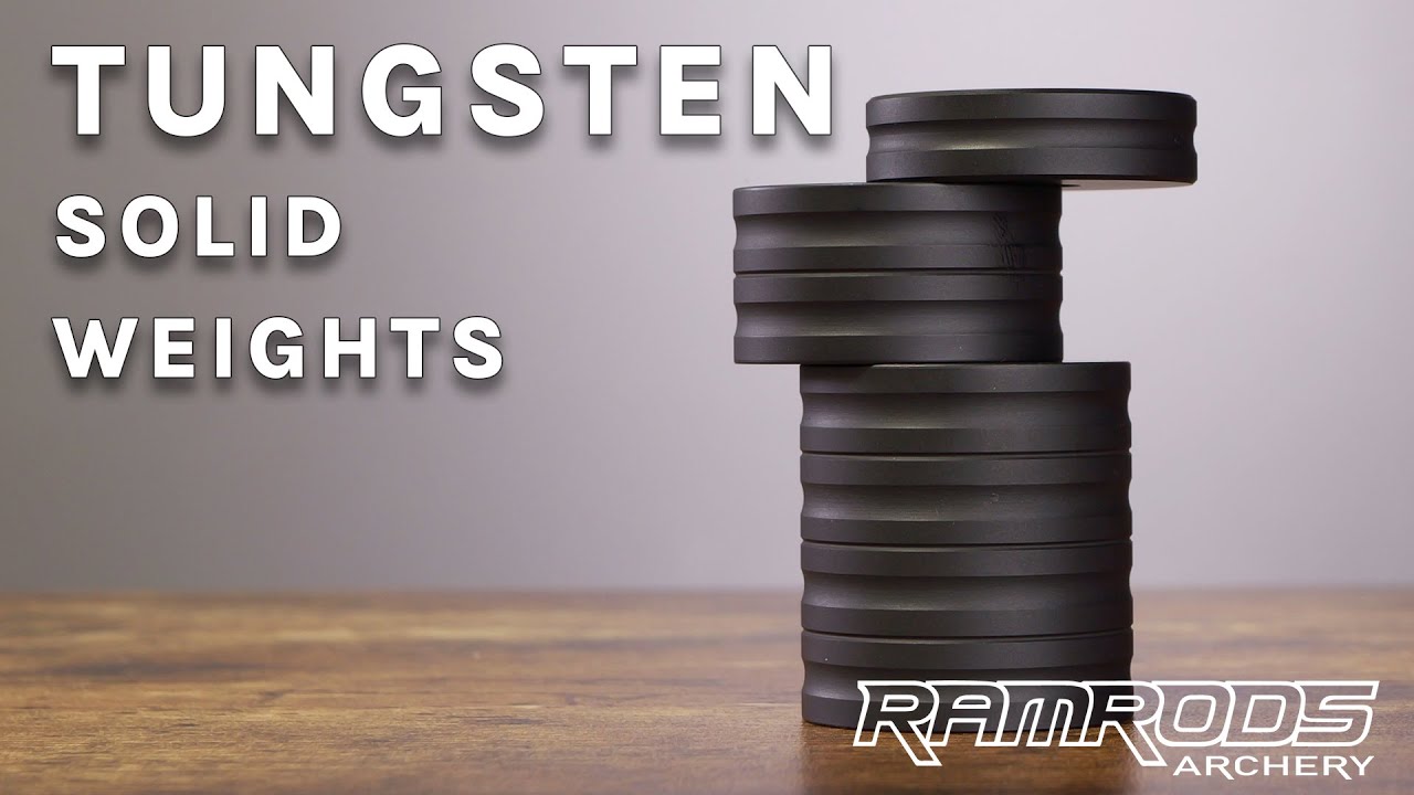 Tungsten Solid Weights | RamRods Archery