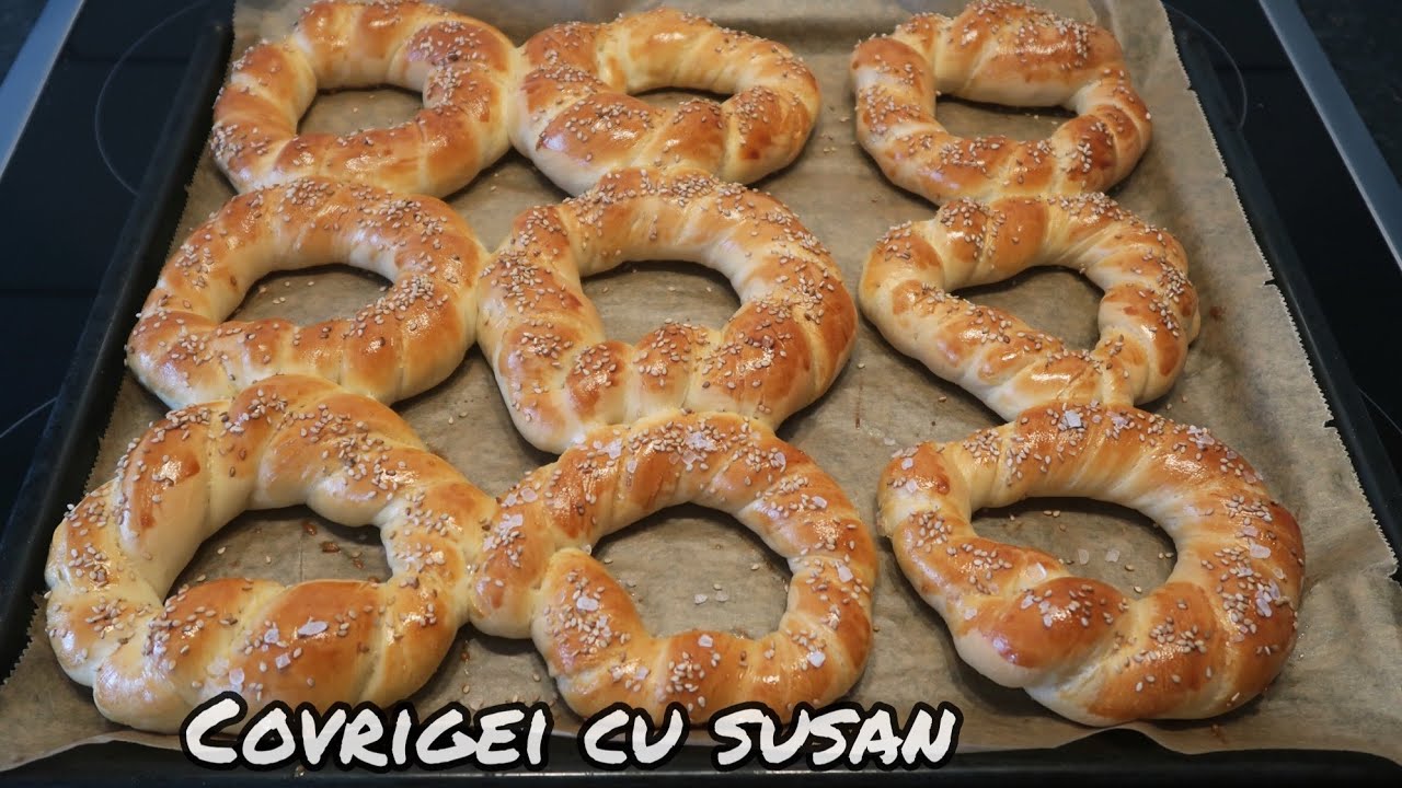 Covrigei de casa cu susan 🥨 -Cea mai simpla reteta de covrigi de casă pufosi 🥨 @LarisaCherecheș