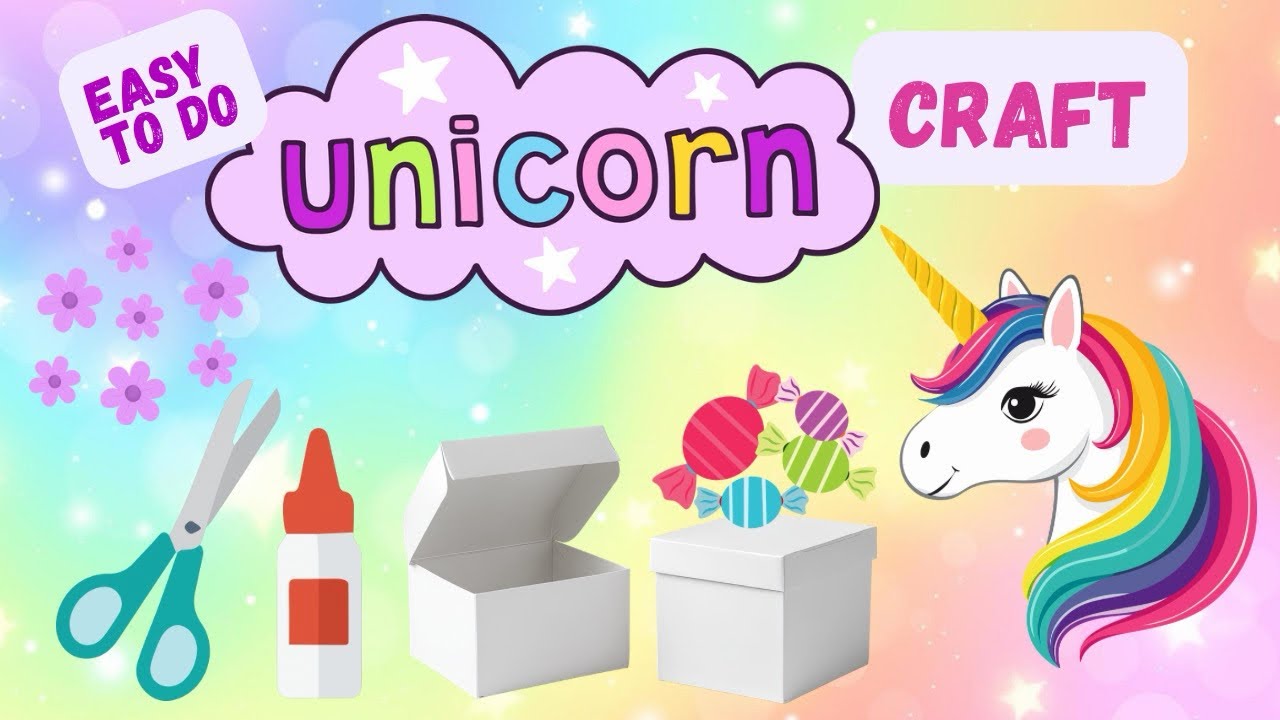 Easy DIY Unicorn Craft for Kids | Fun & Creative Art Project 
