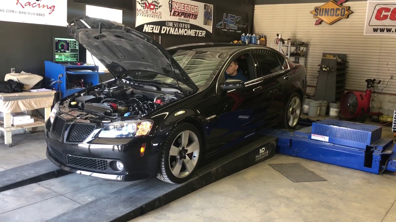 G8 GT RCR dragmaster cam only dyno