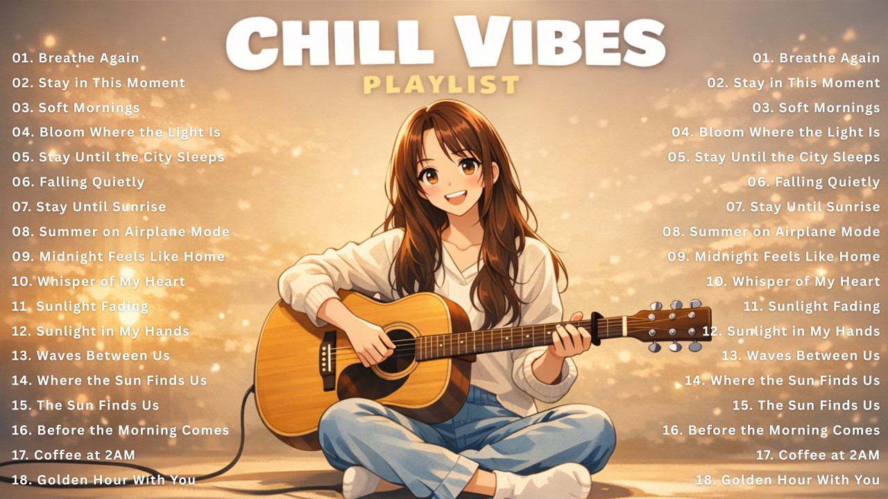 Chill Song 2026 Soft Chill Music for Relaxing, Studying & Night Vibes | V4TK Studio Vol 8.