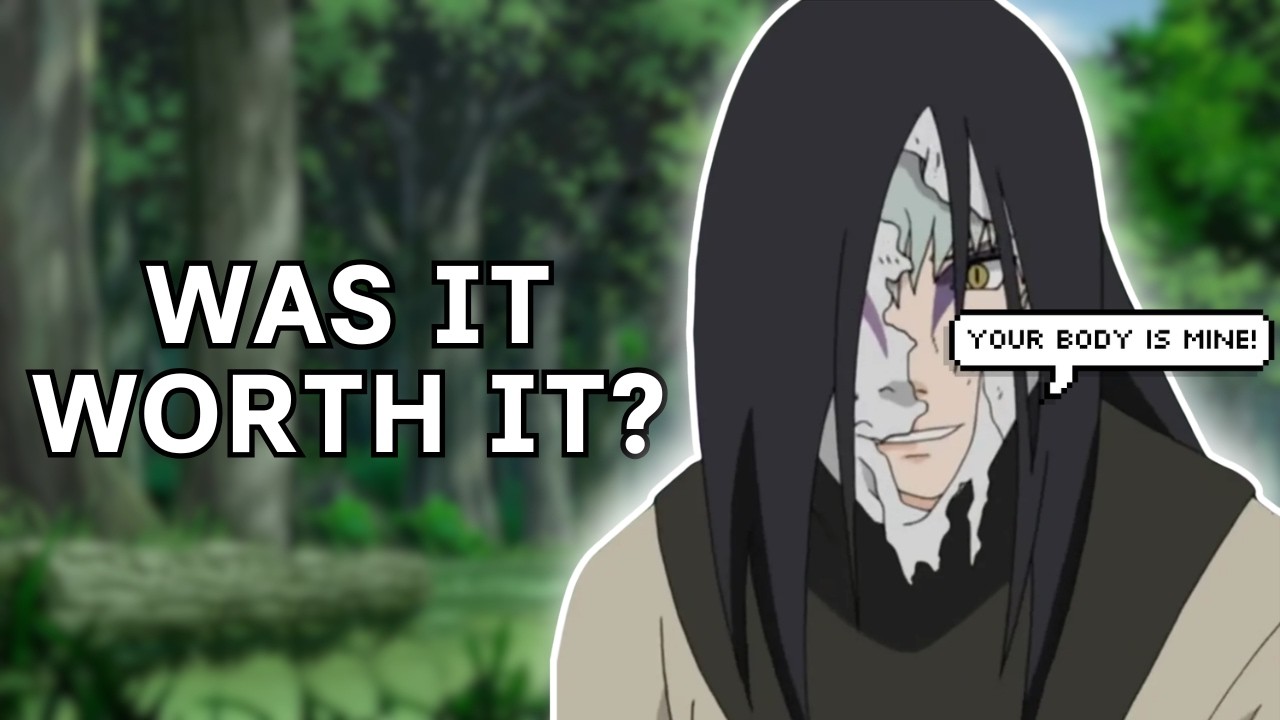 Orochimaru's Obsession with Immortality
