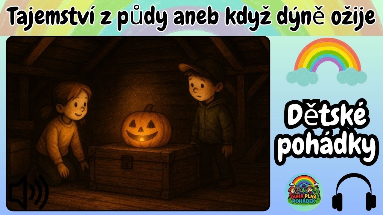 Tajemství z půdy aneb když dýně ožije 🌈🎒 | Pohádka z Duhy plné pohádek