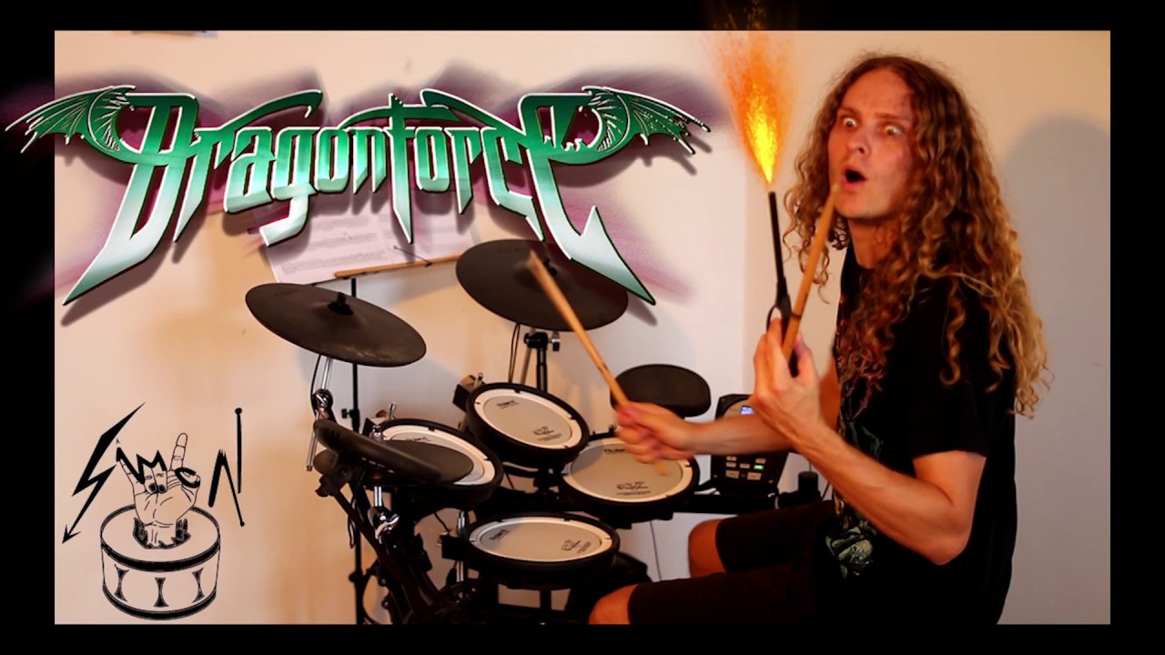 DragonForce drum cover - Ashes of the Dawn by Bobnar Simon