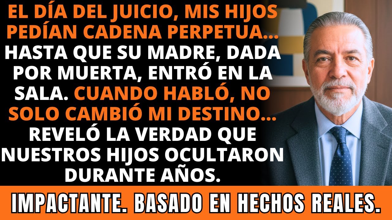 El Día de Juicio, Mis Hijos Pedían Cadena Perpetua… Hasta Que Su Madre Llegó y Todo Cayó. IMPACTANTE