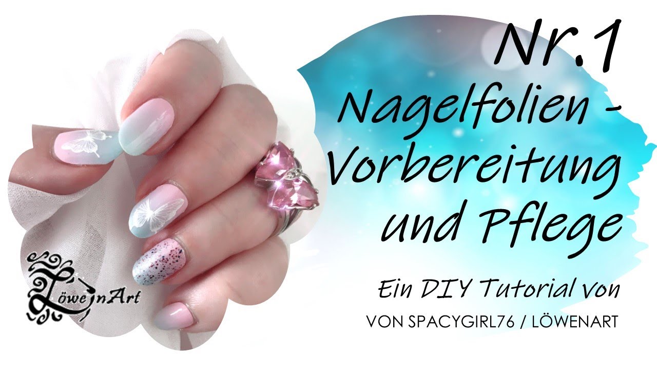 Nagelfolien kleben - Das Milchbad zur Vorbereitung u. Pflege-Tipps für zwischendurch - Spacygirl76