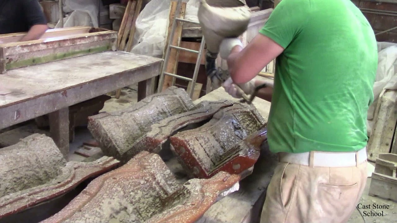 Precast and cast stone manfacturing secrets:  Lesson 9 Tuscan Texture