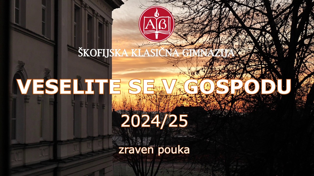 SKG 2024/25 - Veselite se v Gospodu
