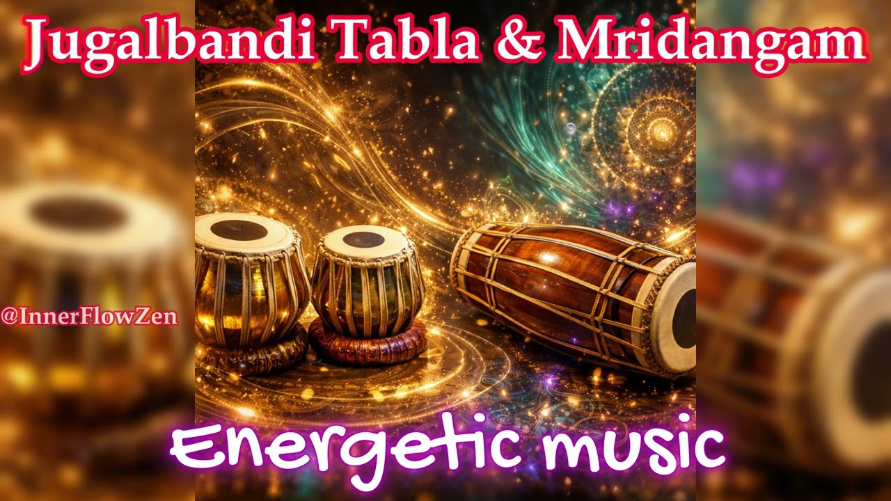 Energetic Tabla & Mridangam Jugalbandi | High-Energy Percussion Fusion