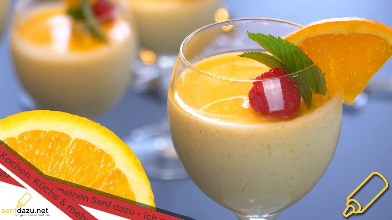 Orangen Dessert I Einfache und Fixe Nachspeise selber machen I Rezept Video