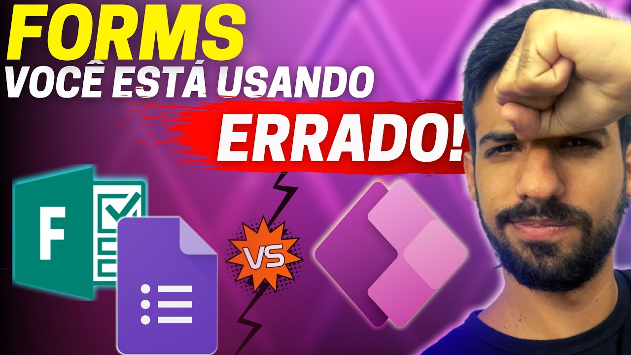 💡FORMS x APPS – Customizar formulários ou criar aplicativo s/código? Google Forms | Microsoft Forms