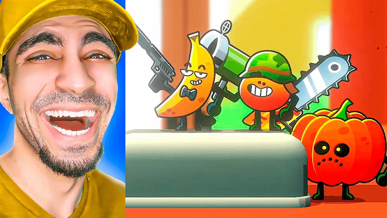 حرب الفواكه - لعبة جديدة اسطورية - Food Gang