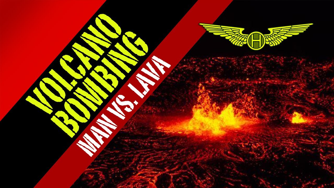 Man vs. Lava &ndash; the Bizarre History of Bombing a Volcano (Airstrikes on Lava Flows!)