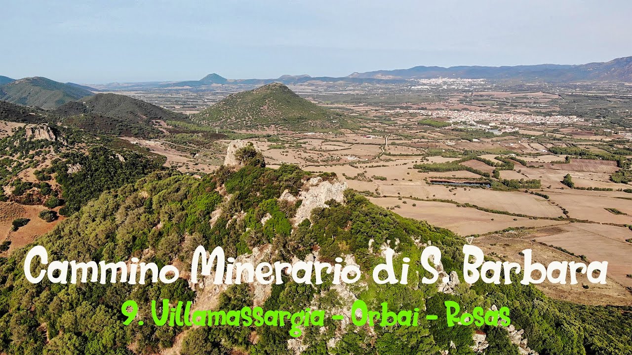 Cammino Minerario di Santa Barbara: 09. Villamassargia - Orbai - Rosas (km 22)