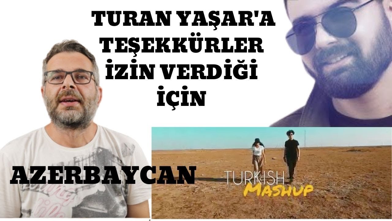 Azerbaycan dan Süper Türkish Mashup Vaqıf Veliyev -Rubabe Reaction