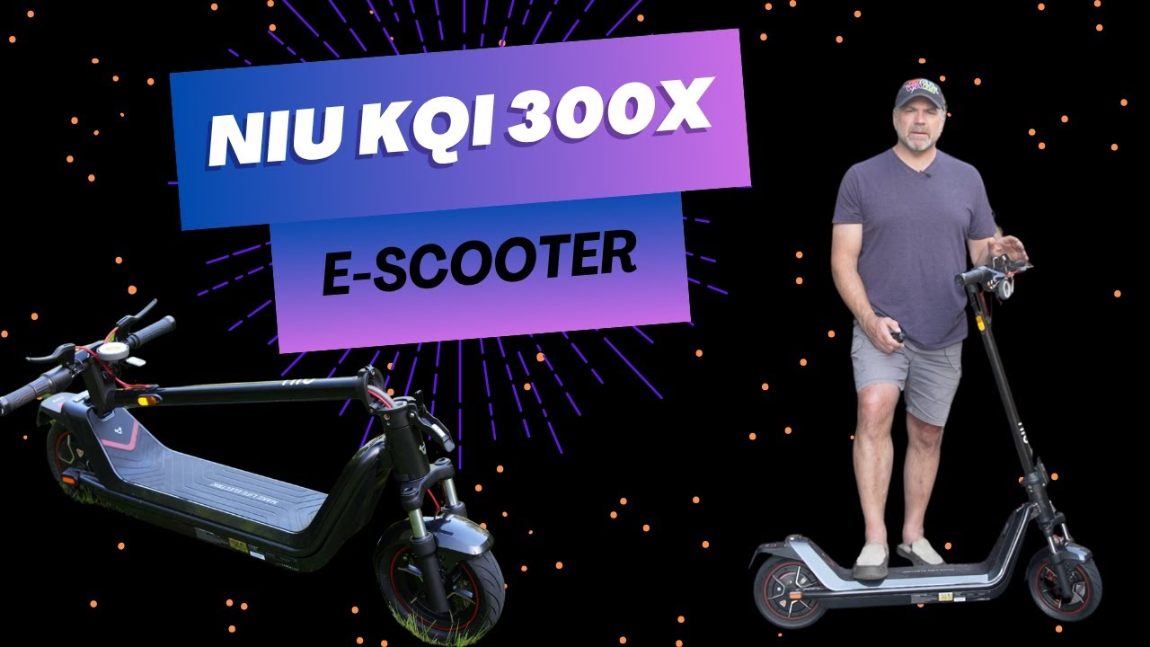 NIU KQi 300X: Powerful electric scooter