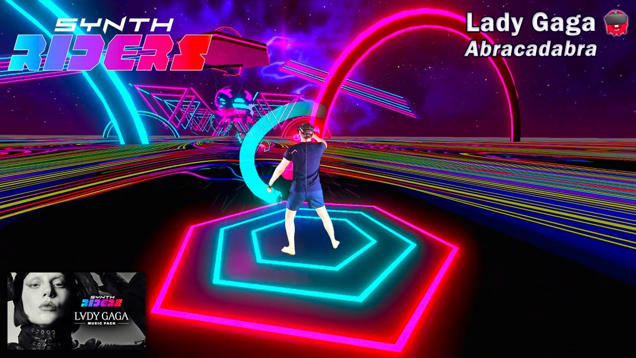 Synth Riders: Lady Gaga - Abracadabra 🪄 in Mixed Reality