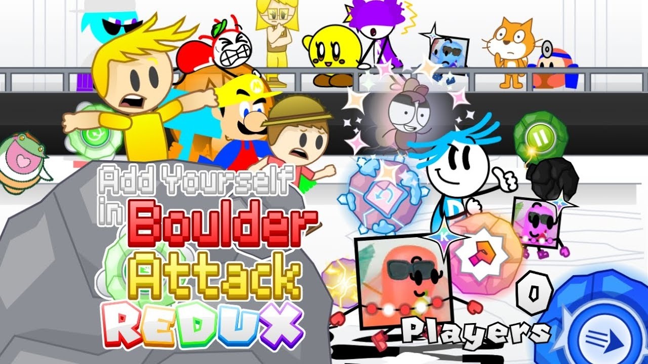 [REUPLOAD] - AY in Boulder Attack REDUX! [ Remix 6 | 25 Players ] | GAMEPLAY #039