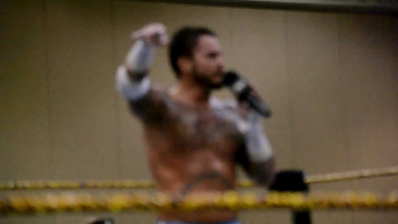 CM Punk Visits FCW 10/21/11 Part 3: Post-Match Promo