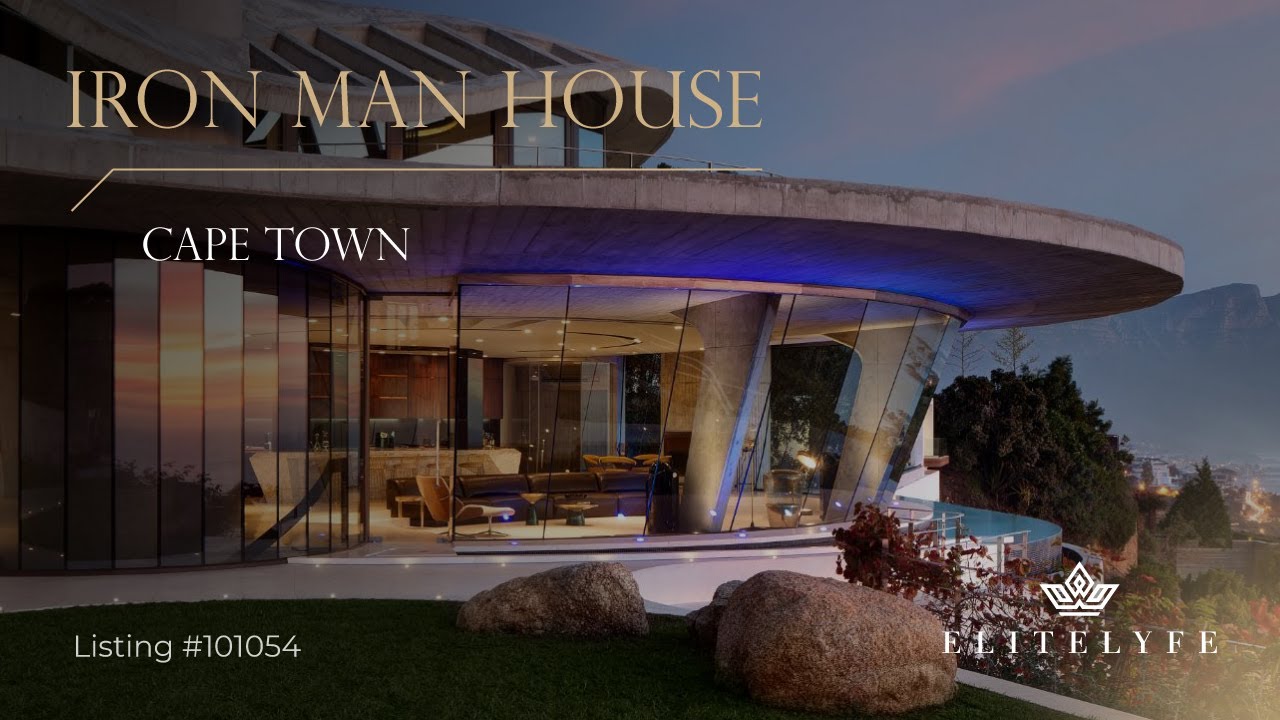 Explore the Iron Man House: Mid-Century Modern Villa in Cape Town 🌟
