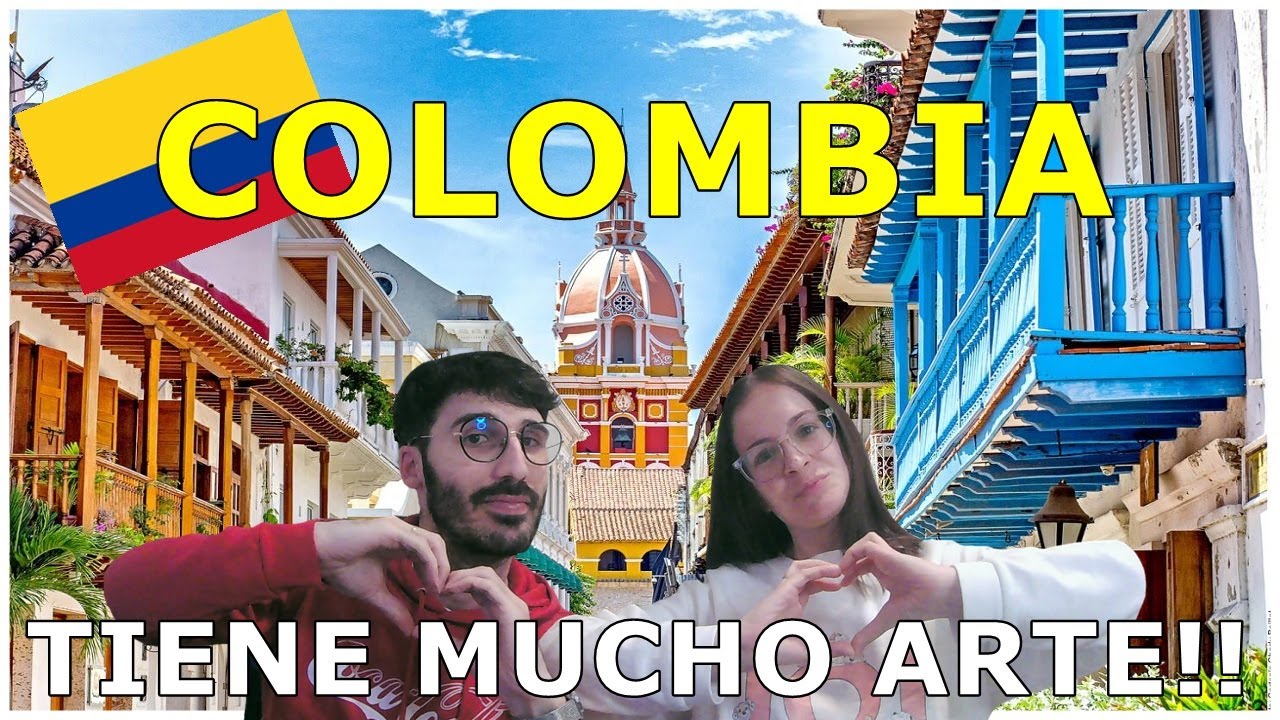 ESPAÑOLES REACCIONAN A QUE VER Y HACER EN COLOMBIA - TIENE MUCHO ARTE
