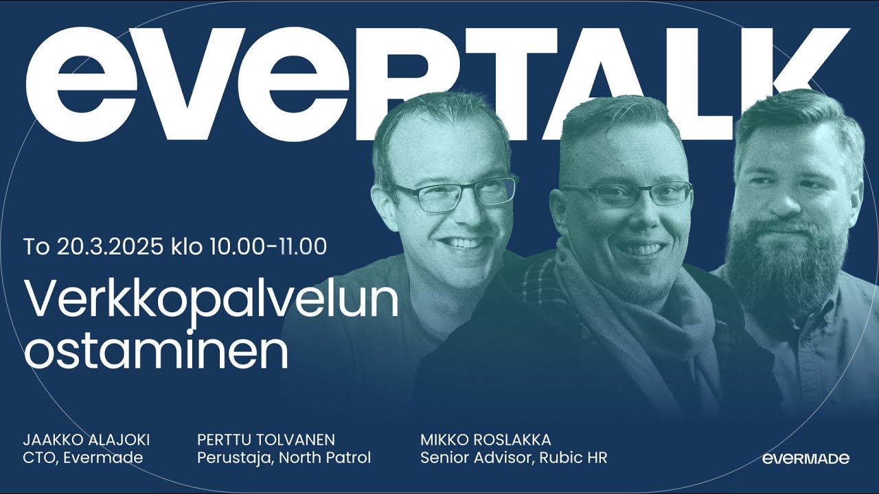 EverTalk: verkkopalvelun ostaminen – millainen on hyvä tarjouspyyntö?