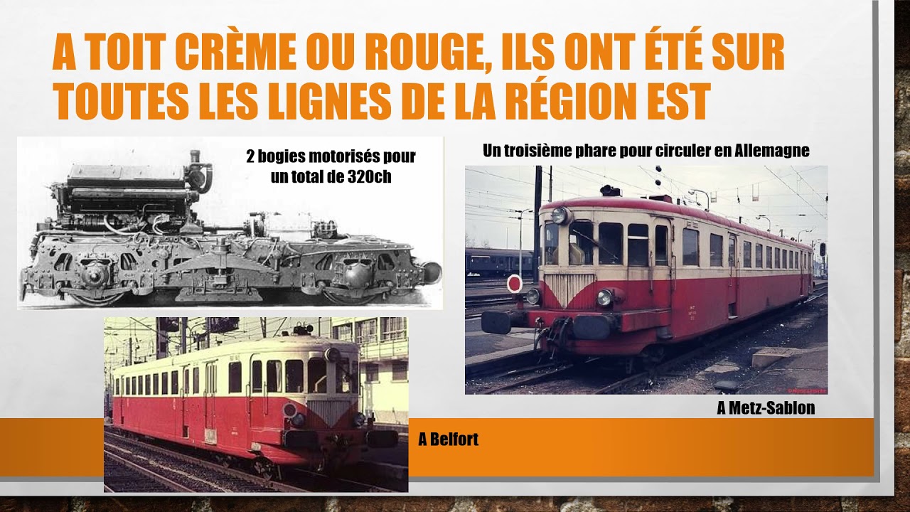 De Dietrich SNCF X 3700 & CFL Z 100
