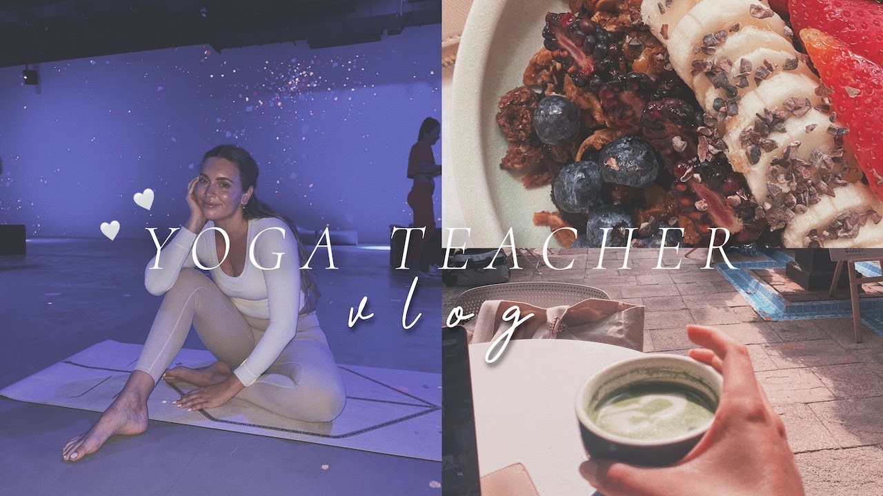 Yoga Teacher Weekly Vlog 🧘🏼‍♀️ Work-life balance, Dubai life, advice for new teachers