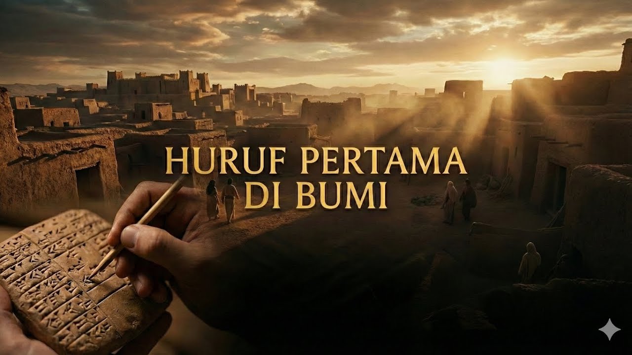 Huruf Pertama di Bumi | Nabi Idris & Cahaya Ilmu — Cinematic Symphonic Metal (AI Music Video)