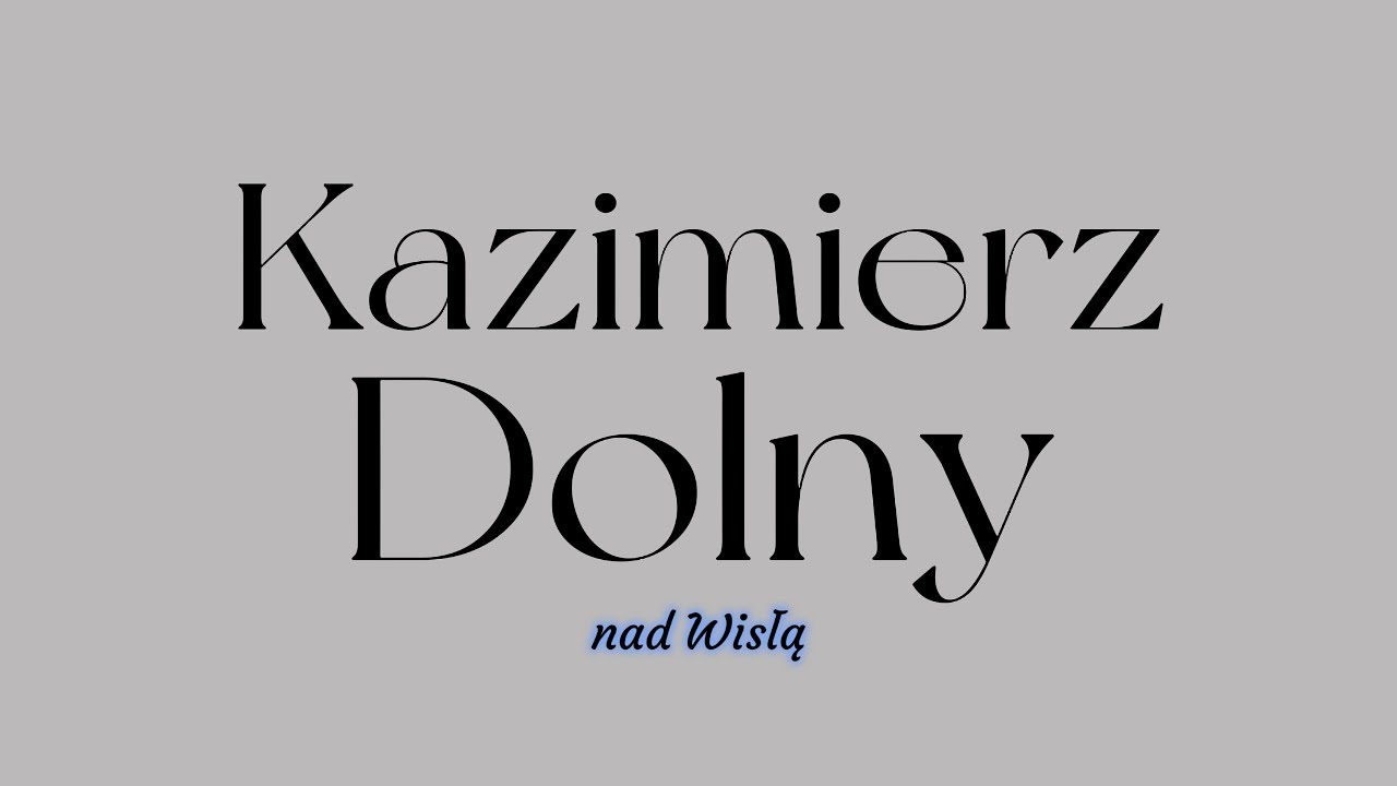 Kazimierz Dolny nad Wisłą-Amazing Place-Cinematic drone video 4k