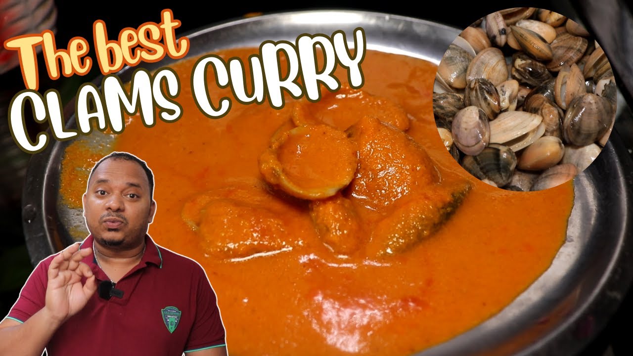 Clams Recipe (Indian) | Clams fish curry | How to cook clams Indian style | Shell fish curry